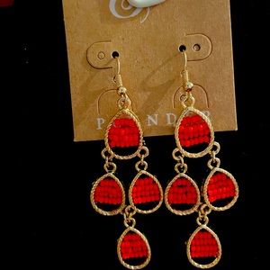 Plunder Halloween vintage earrings